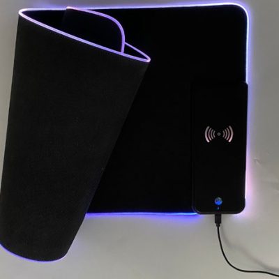 دسک پد RGB سایز بزرگ همراه شارژر وایرلس